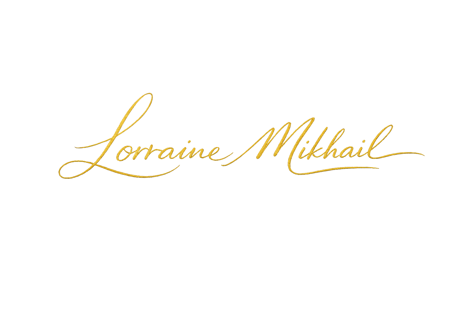 Lorraine Mikhail signature